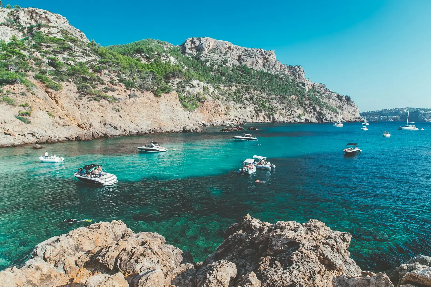 Kathedraal van Palma de Mallorca aan de baai